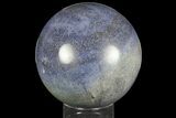 Large, Polished Lazurite Sphere - Madagascar #140970-1